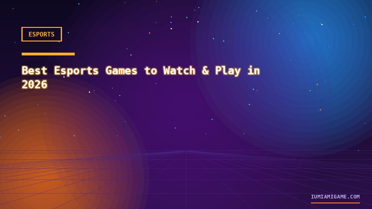 Best Esports Games to Watch & Play in 2026