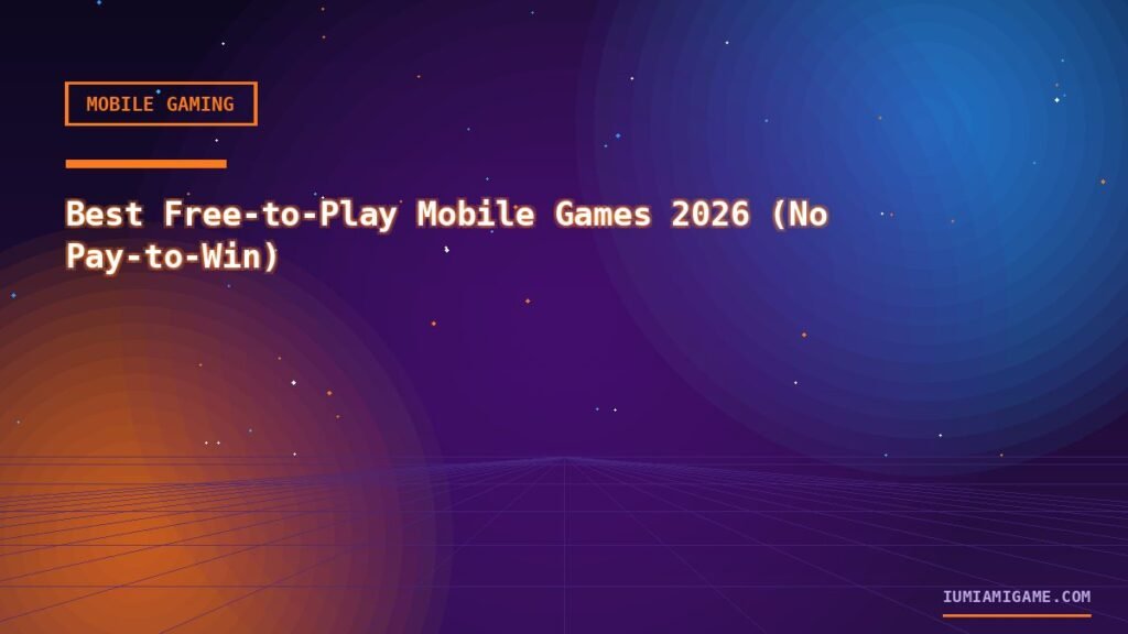 Best Free-to-Play Mobile Games 2026 (No Pay-to-Win)