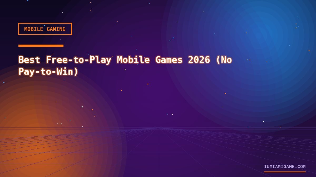 Best Free-to-Play Mobile Games 2026 (No Pay-to-Win)